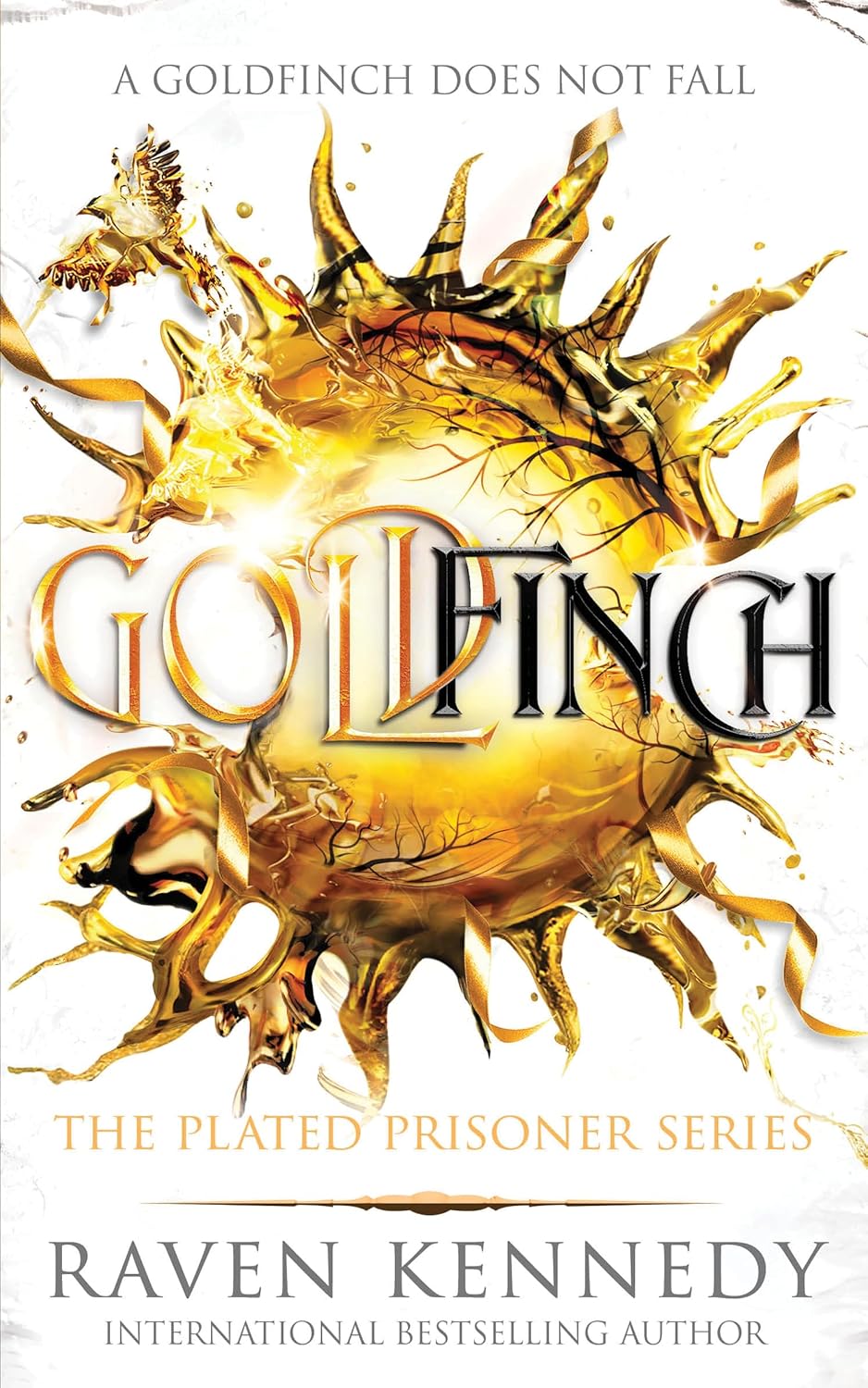 The Plated Prisoner Series Six Book Collection Set - By Raven Kennedy - Paperback - Gild, Glint, Gleam, Glow, Gold, Goldfinch
