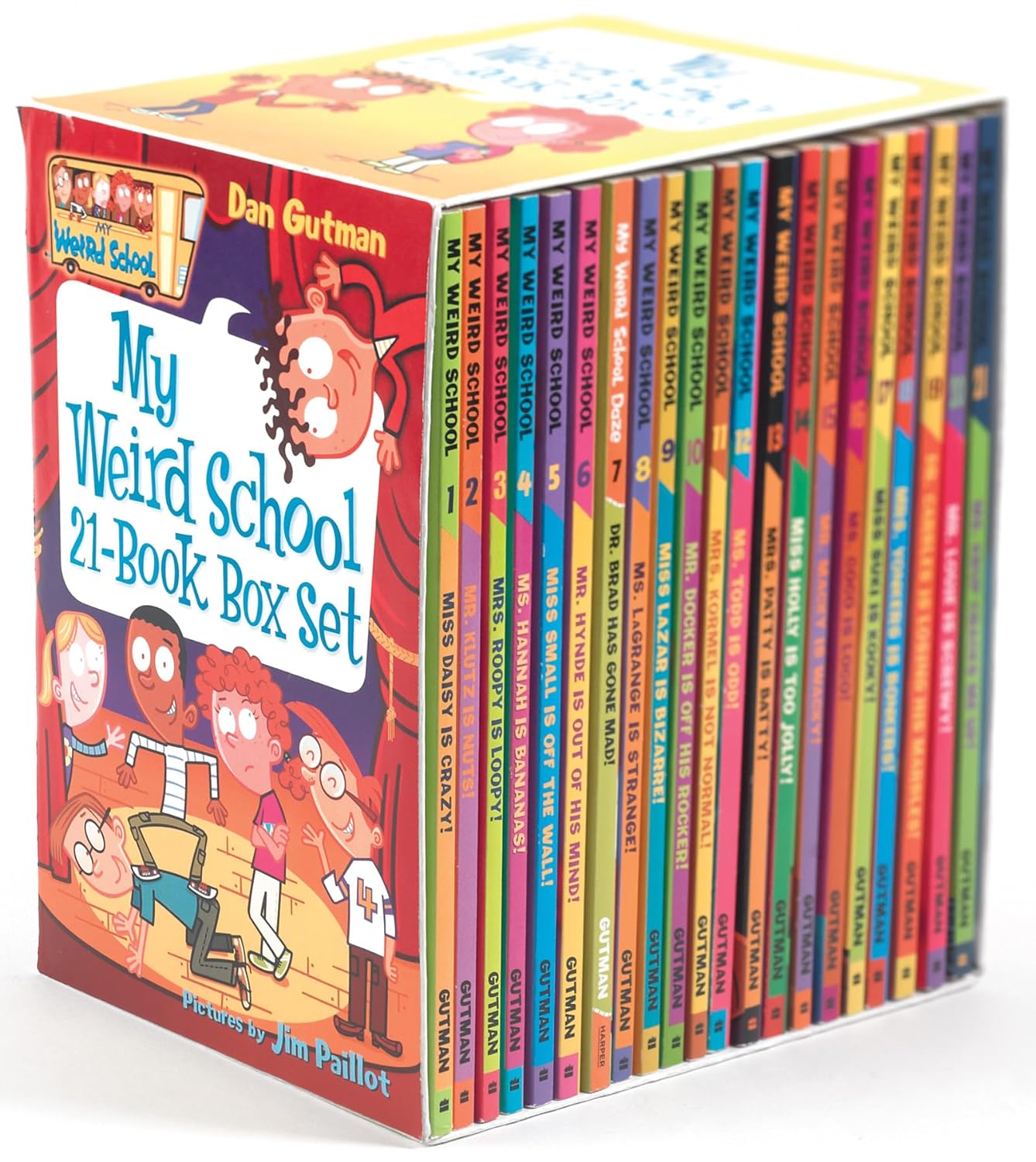 My Weird School 21 Book Set - by Dan Gutman – Paperback