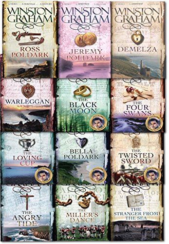 Winston Graham Poldark Series 12 Books Collection Set - by Winston Graham - Paperback