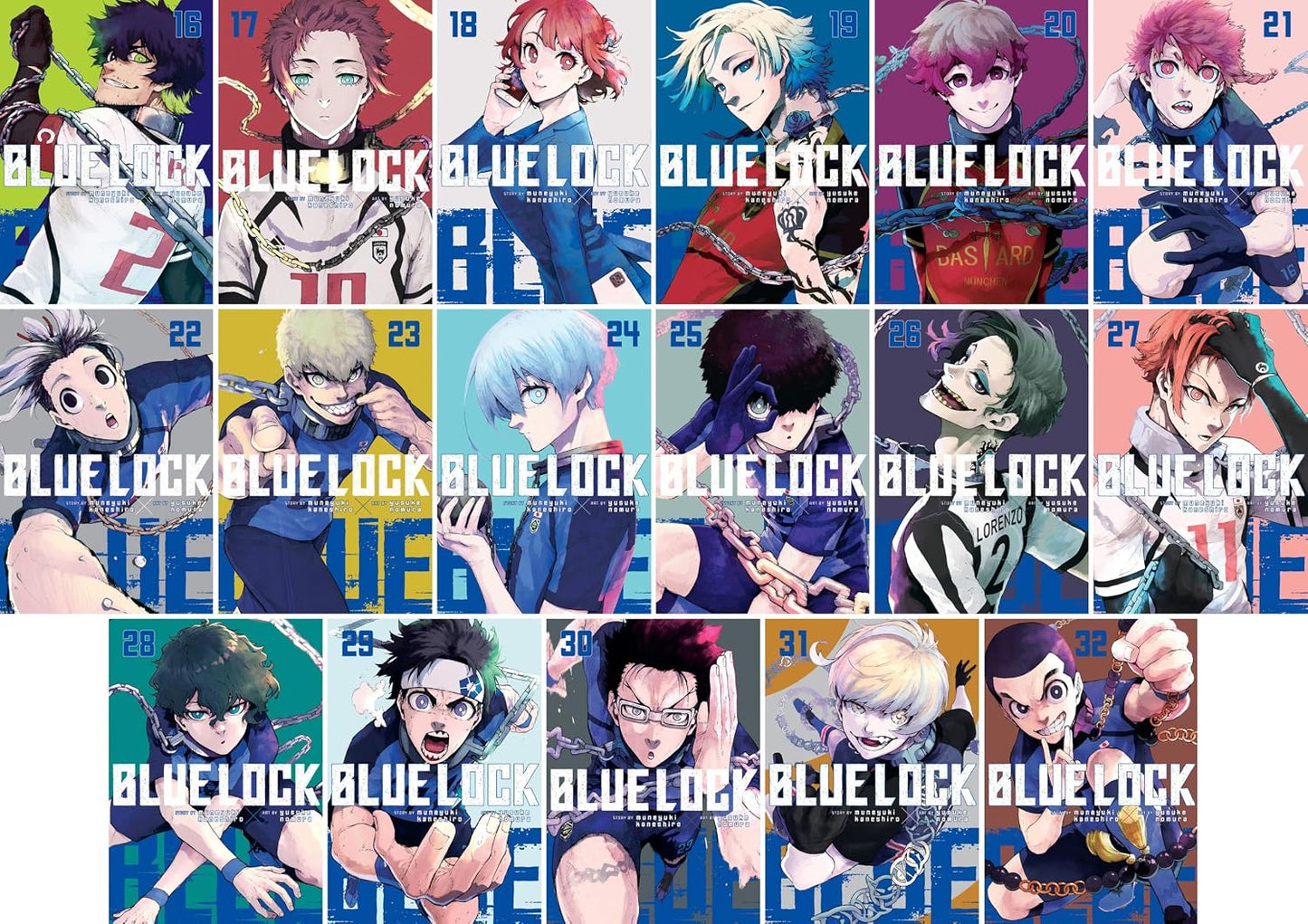 Blue Lock 32 books Manga