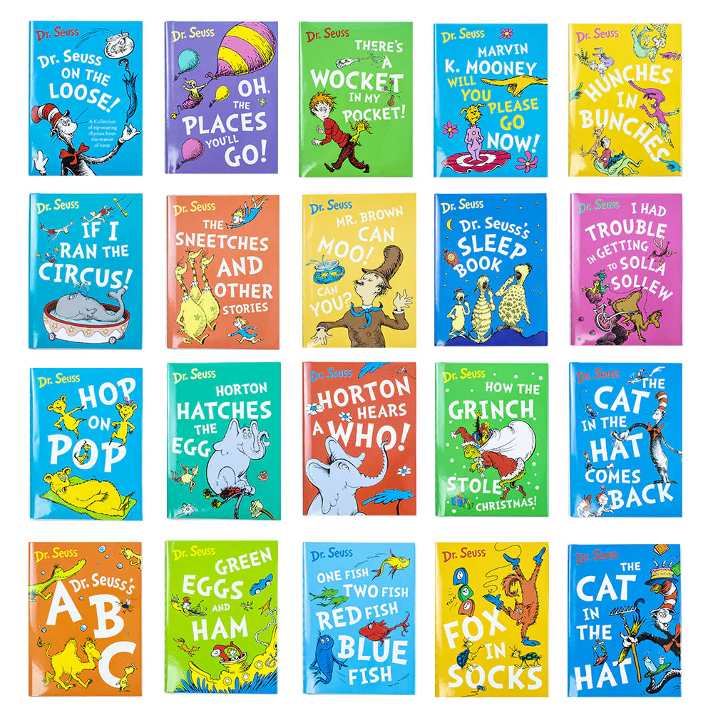 The Wonderful World of Dr. Seuss 20 Books Box Set Pack Collection RRP: £ 99.99 (