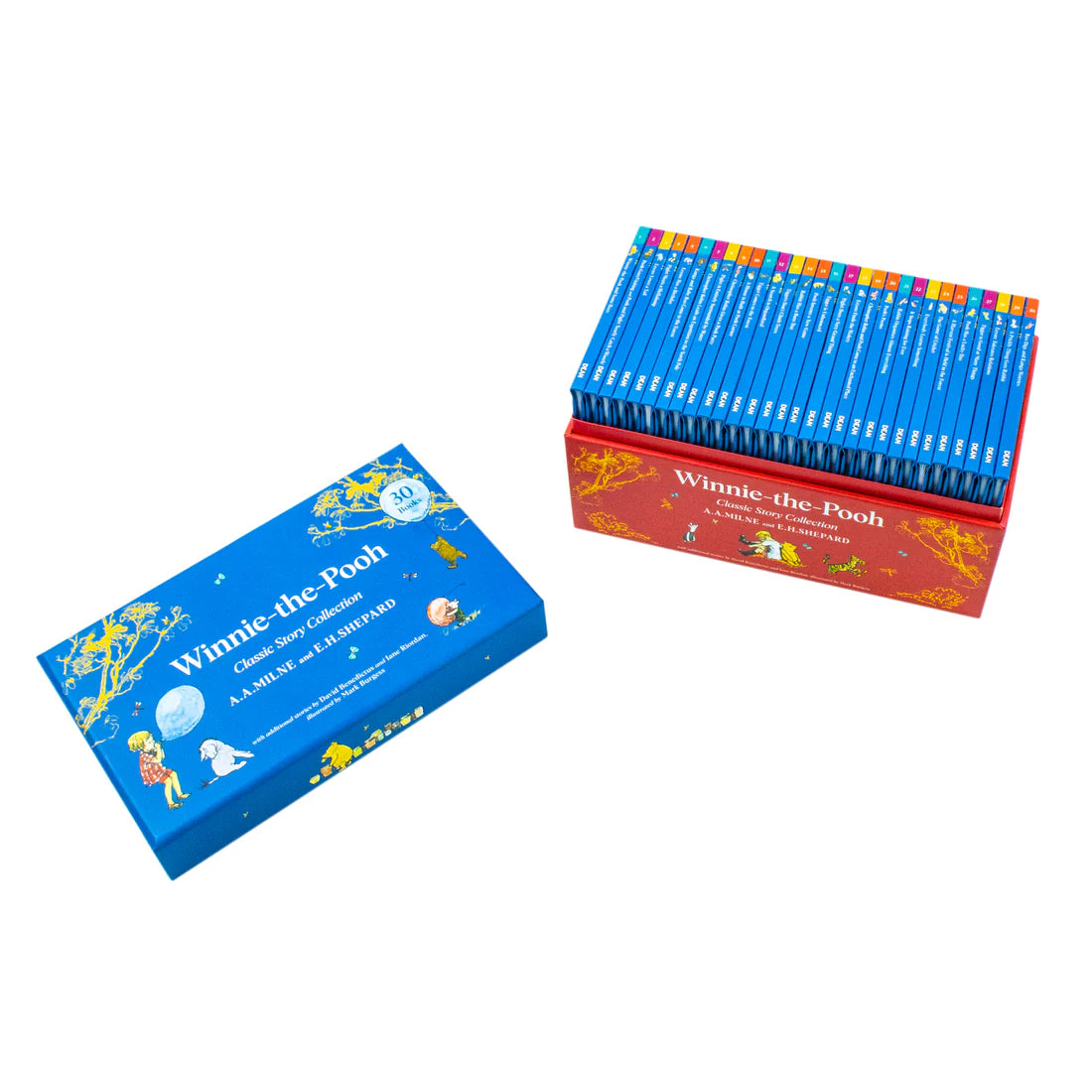 Winnie the Pooh Complete Collection 30 Books Box Set - A A Milne - Slipcase - Hardcover