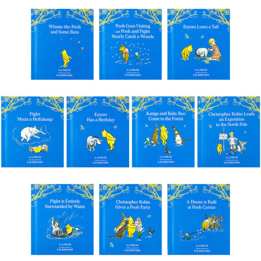 Winnie the Pooh Complete Collection 30 Books Box Set - A A Milne - Slipcase - Hardcover