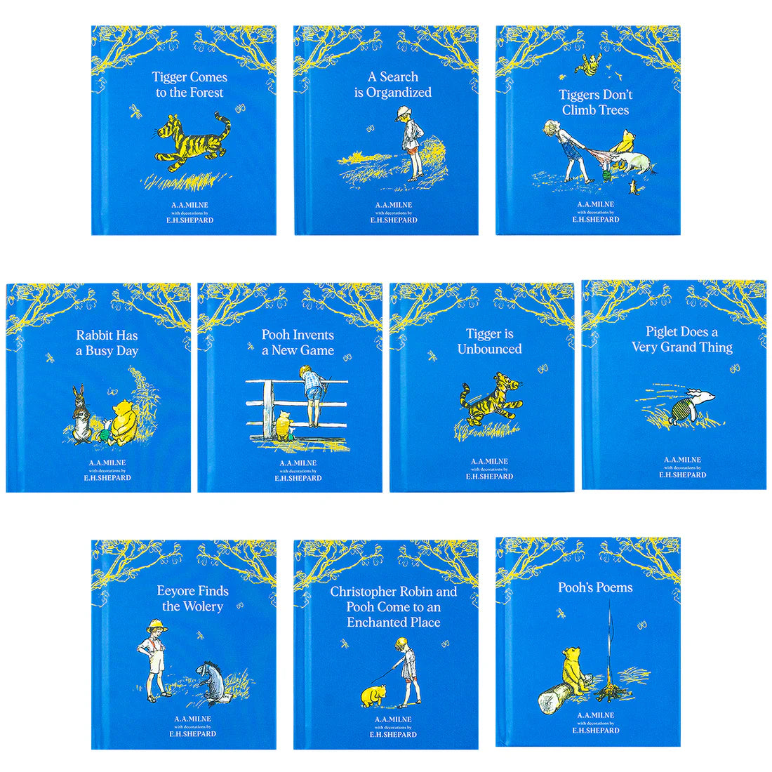 Winnie the Pooh Complete Collection 30 Books Box Set - A A Milne - Slipcase - Hardcover