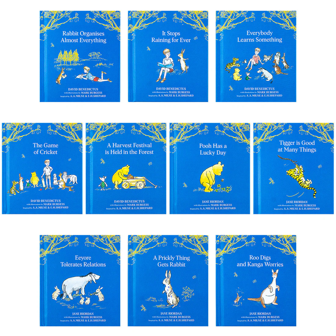 Winnie the Pooh Complete Collection 30 Books Box Set - A A Milne - Slipcase - Hardcover