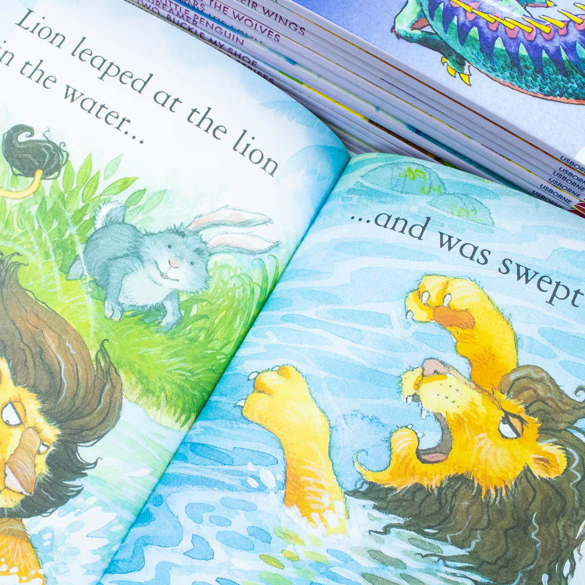 Usborne Very First Reading Library 100 Book Set Collection - Complete School Pack - Paperback