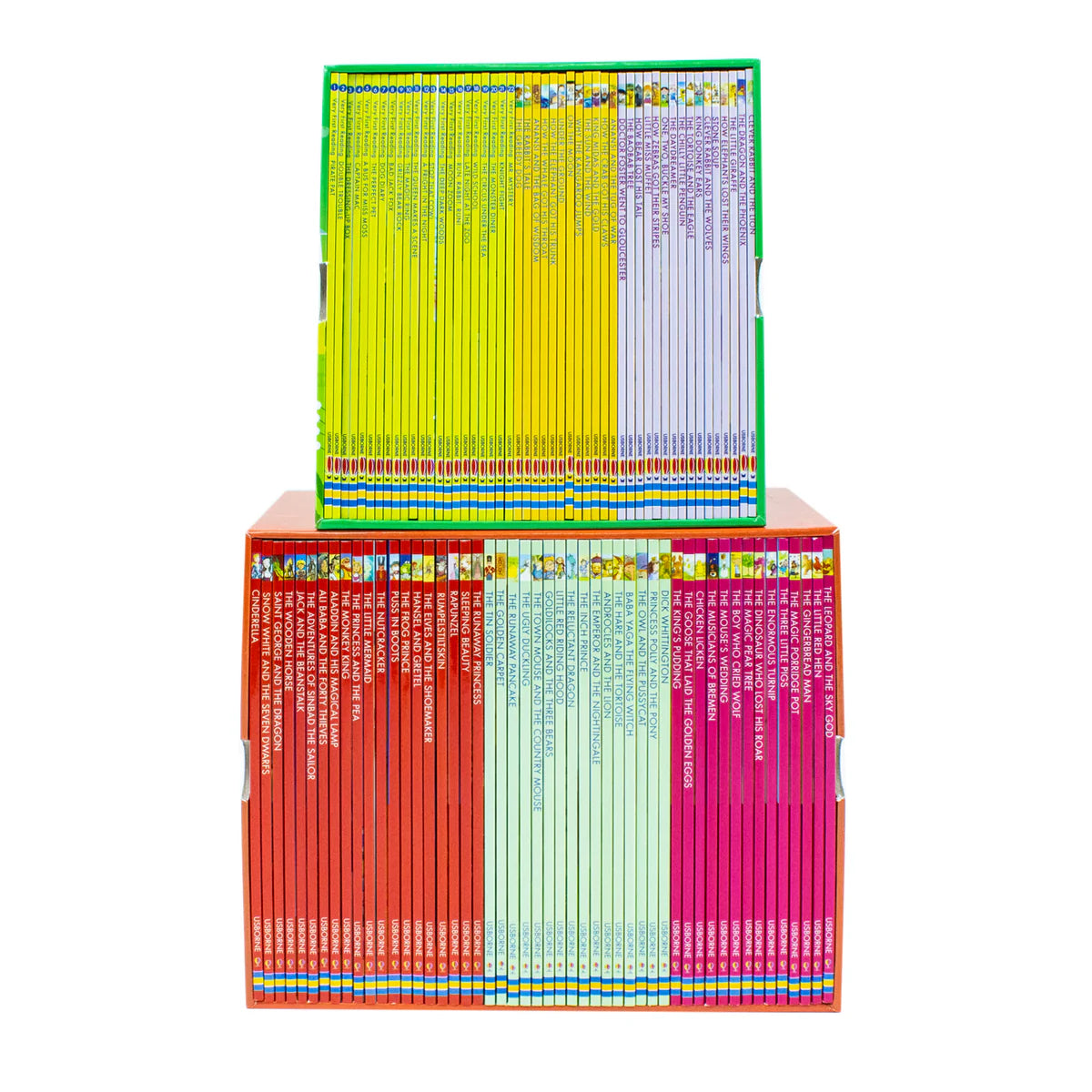 Usborne Very First Reading Library 100 Book Set Collection - Complete School Pack - Paperback