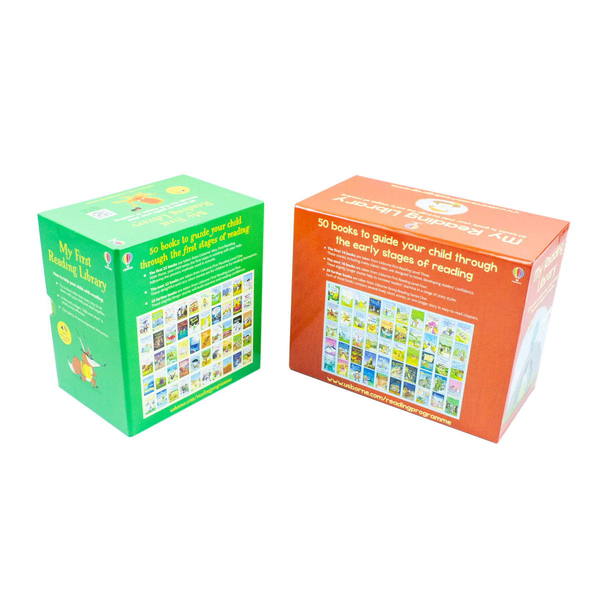 Usborne Very First Reading Library 100 Book Set Collection - Complete School Pack - Paperback