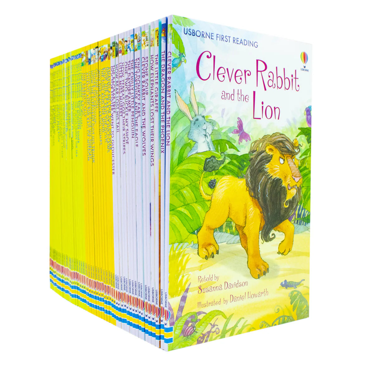 Usborne Very First Reading Library 100 Book Set Collection - Complete School Pack - Paperback