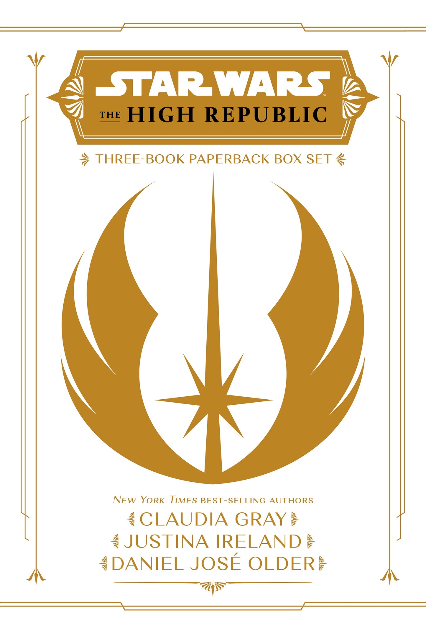 Star Wars: Jedi Trilogy and The High Republic: Light of the Jedi - YA Trilogy - Six Books - Paperback