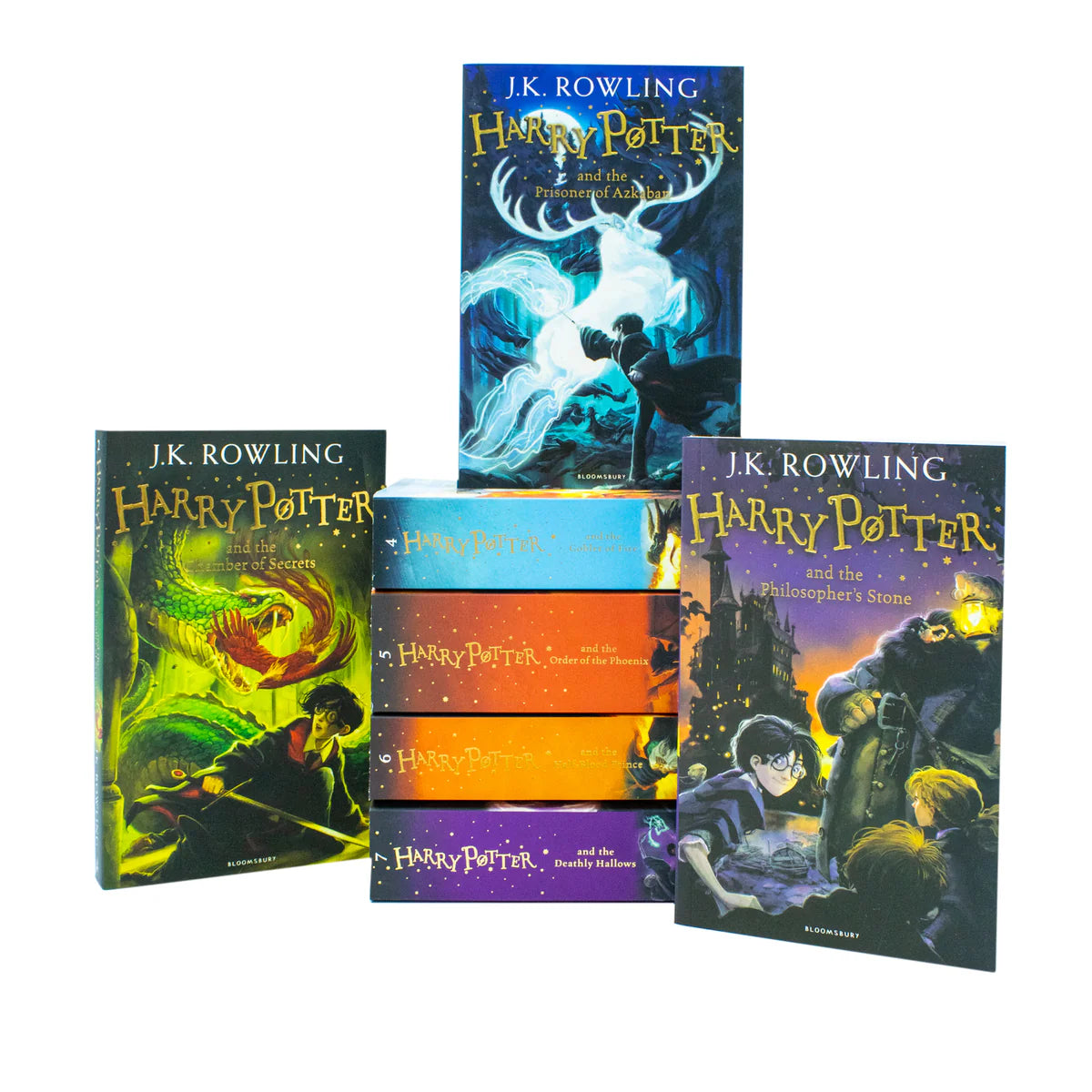 Harry Potter Boxed Set with Tote - USA editions - Paperback