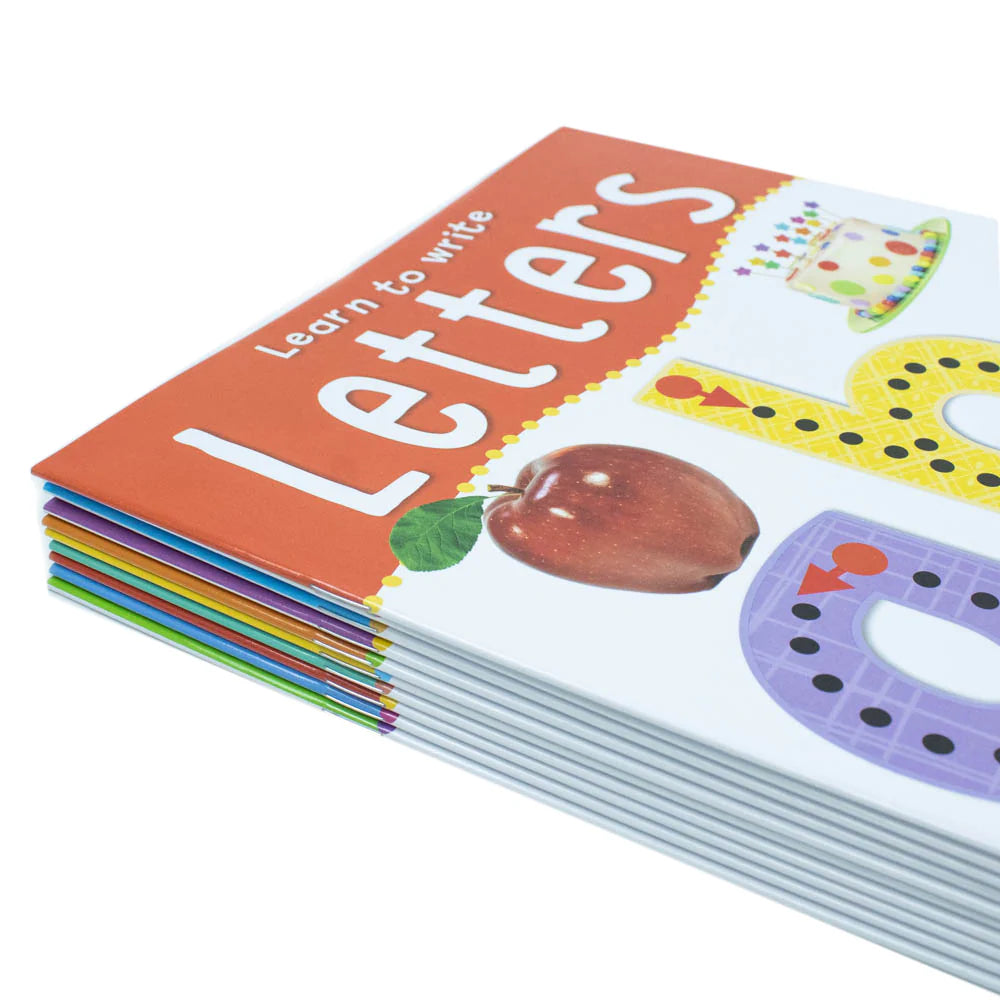 Miles Kelly - Learn To Write Wipe Clean Activity - 10 book set