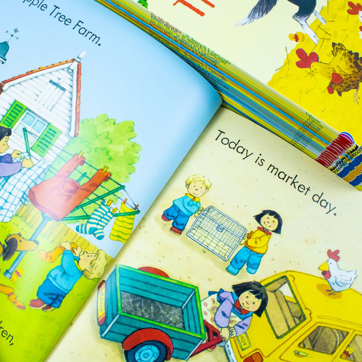 Usborne Farmyard Tales Poppy and Sam Series 20 Books Collection Box Set - By Heather Amery - Paperback