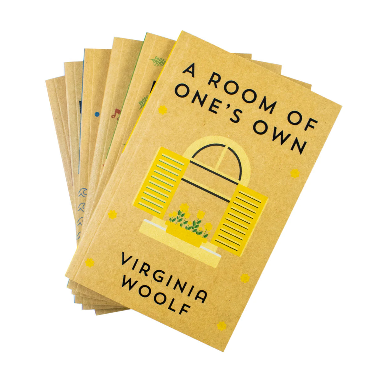 Virginia Woolf Six Book Set: Between the Acts, The Waves, Orlando, To the Lighthouse, A Room With a View, Mrs Dalloway
