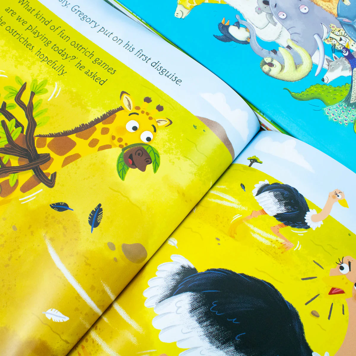 A Day at the Zoo, 10 Animal Stories - Illustrated Picture Flats Book Collection: Animal Magic, Little Giraffe Big Idea, Little Penguin, See You Later Alligator, The Silent Owl, Milly the Meerkat - Paperback