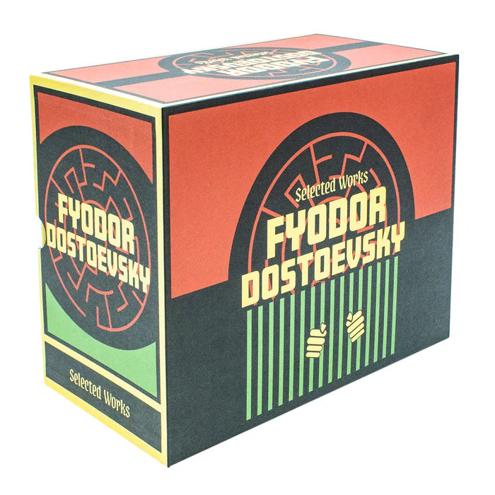 Fyodor Dostoevsky Classic Editions – 6 Book Set: Selected Works - By Fyodor Dostoevsky - Hardcover