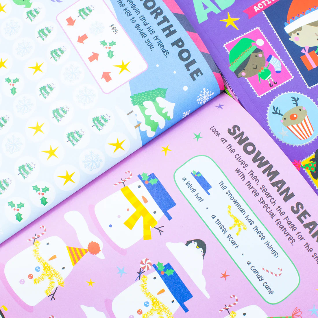 Children's Christmas Activity Fun 6 Book Collection Set