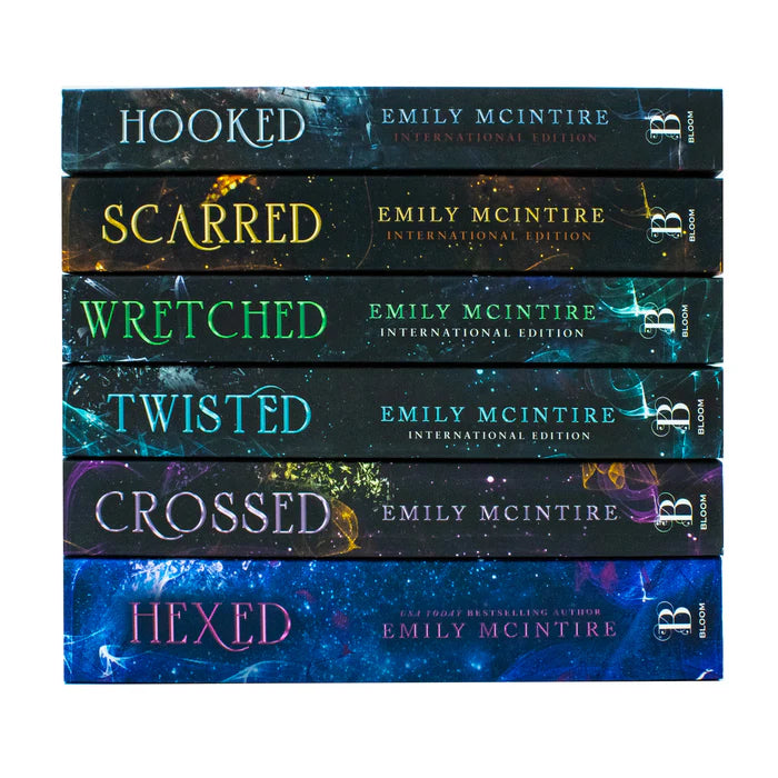 Never After Series Complete 6 Books Collection Set - by Emily McIntire - Paperback -