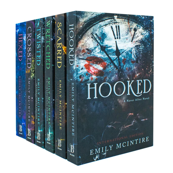 Never After Series Complete 6 Books Collection Set - by Emily McIntire - Paperback -