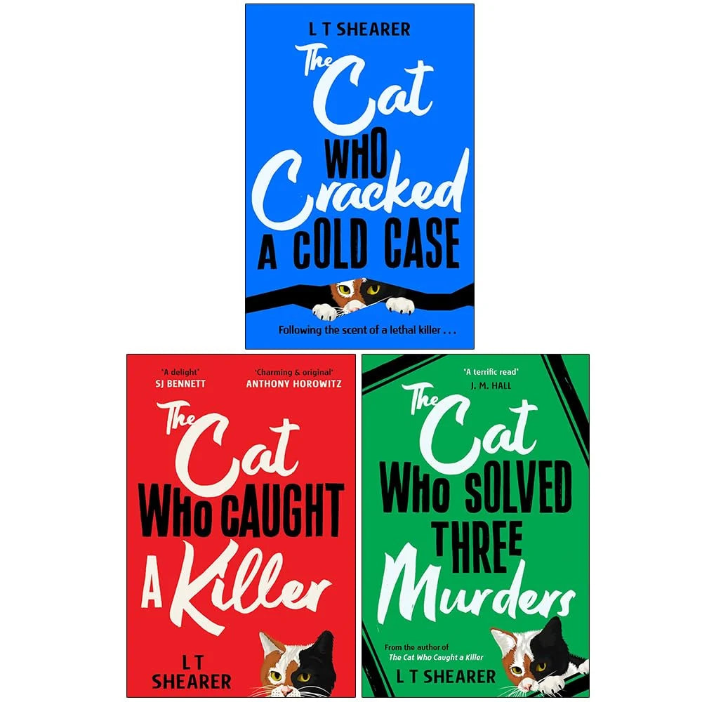 Conrad the Cat Detective – 3 Book Set: The Cat Who Caught a Killer, The Cat Who Solved Three Murders & The Cat Who Cracked a Cold Case - By L T Shearer - Paperback