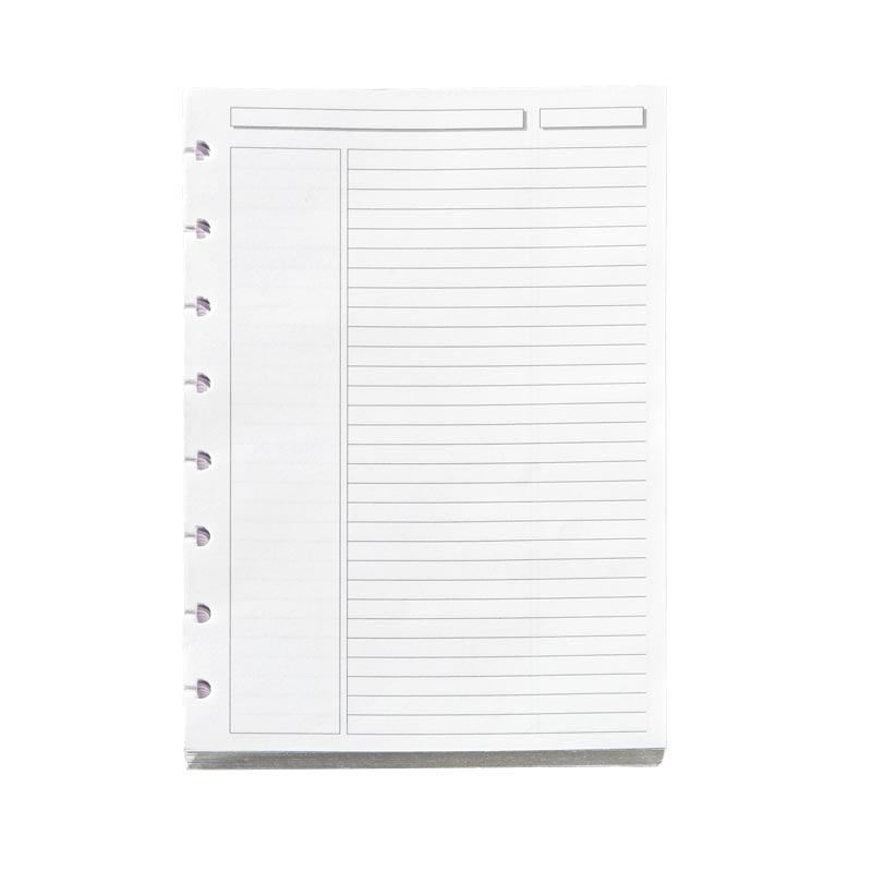 Circa Luxe Annotation Ruled Discbound Refill (100 sheets)