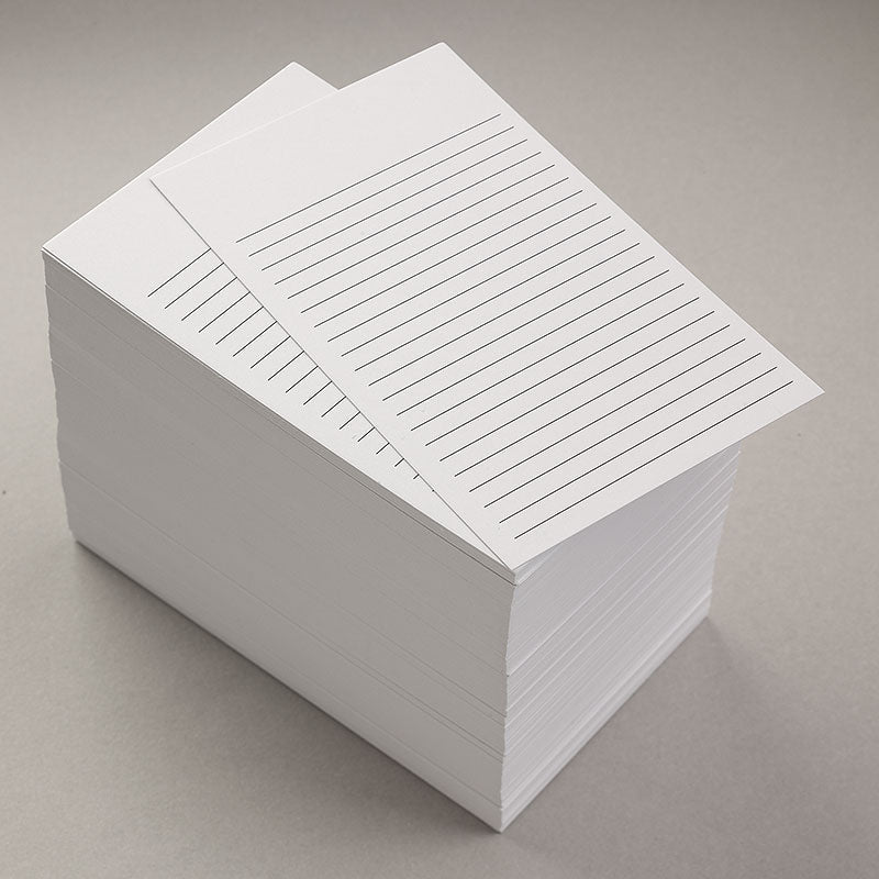 300 Nonpersonalized 3 x 5 Cards