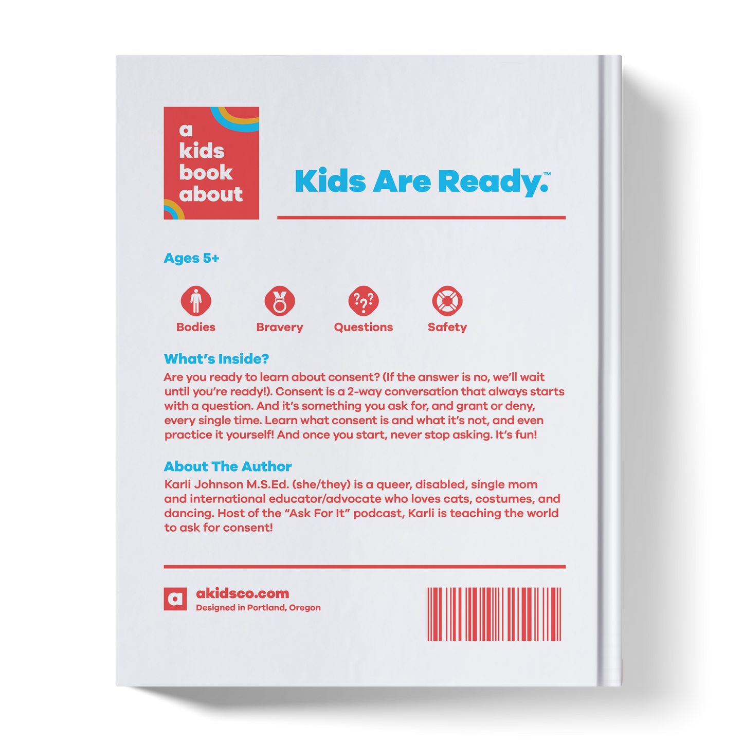 A Kids Book About Consent - Karli Johnson - Hardcover
