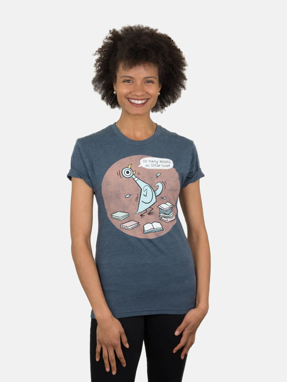 The Pigeon: So Many Books Unisex T-Shirt