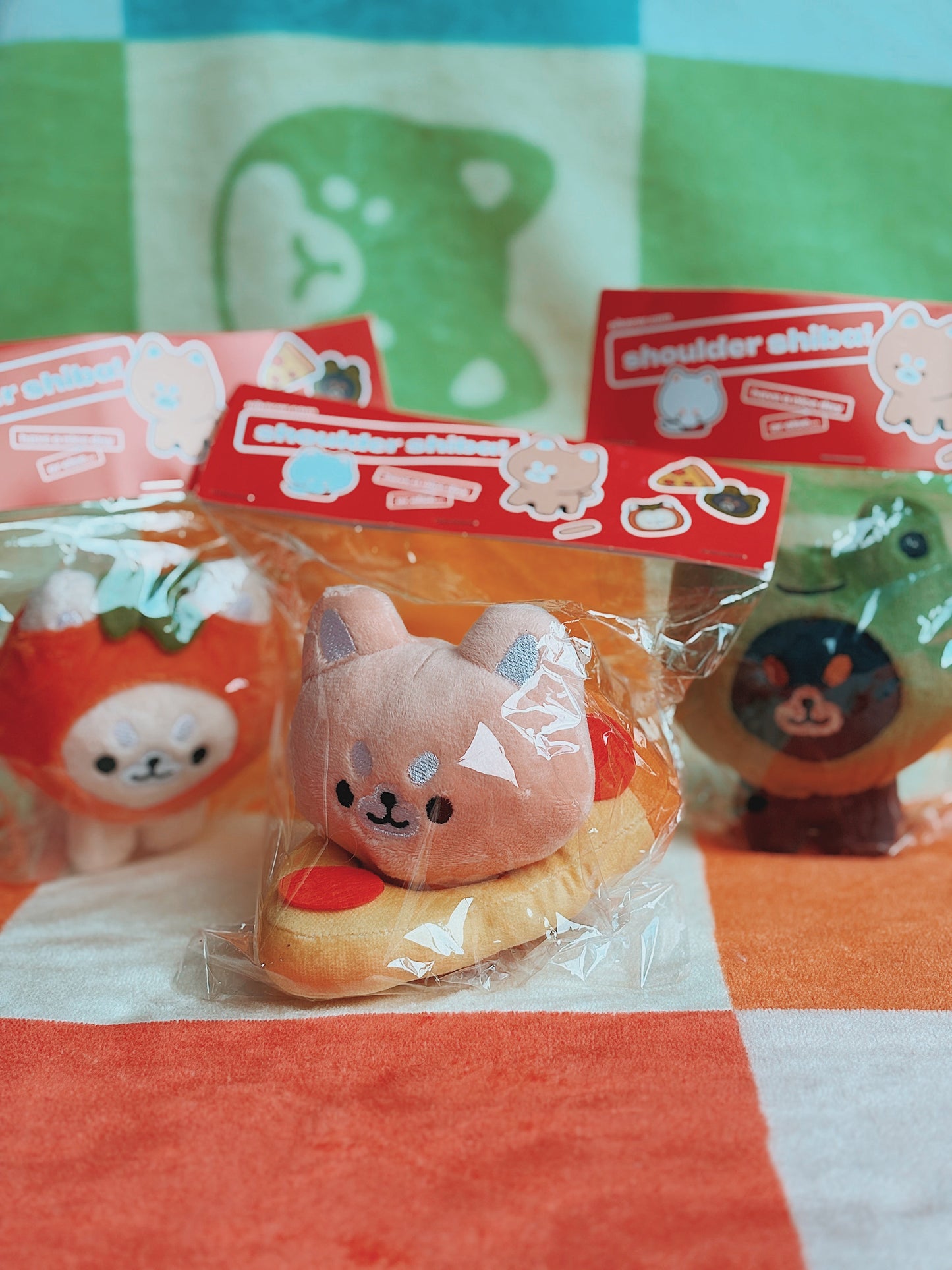 Shoulder Shibe Plushies