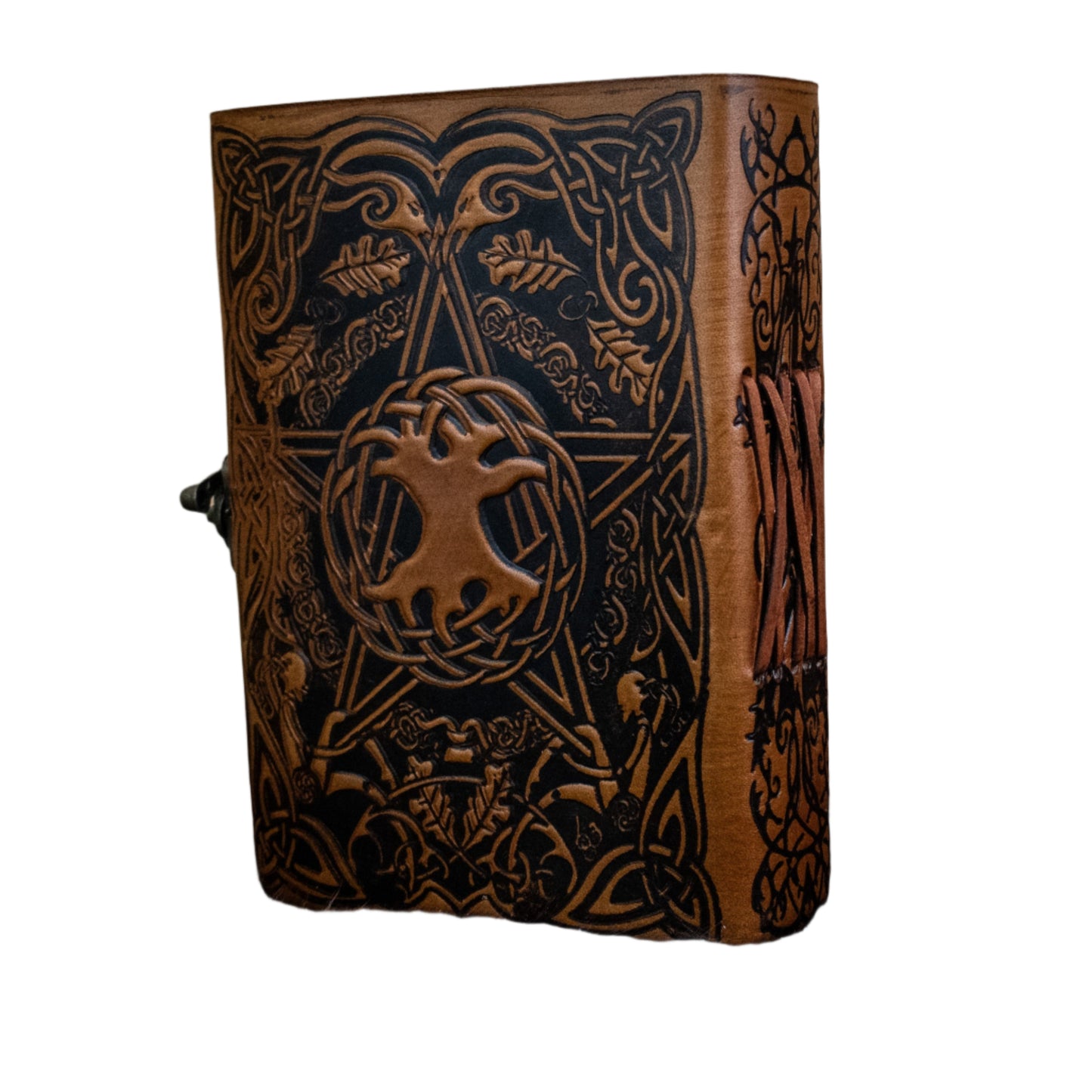 "Earth Pentacle" Leather Journal