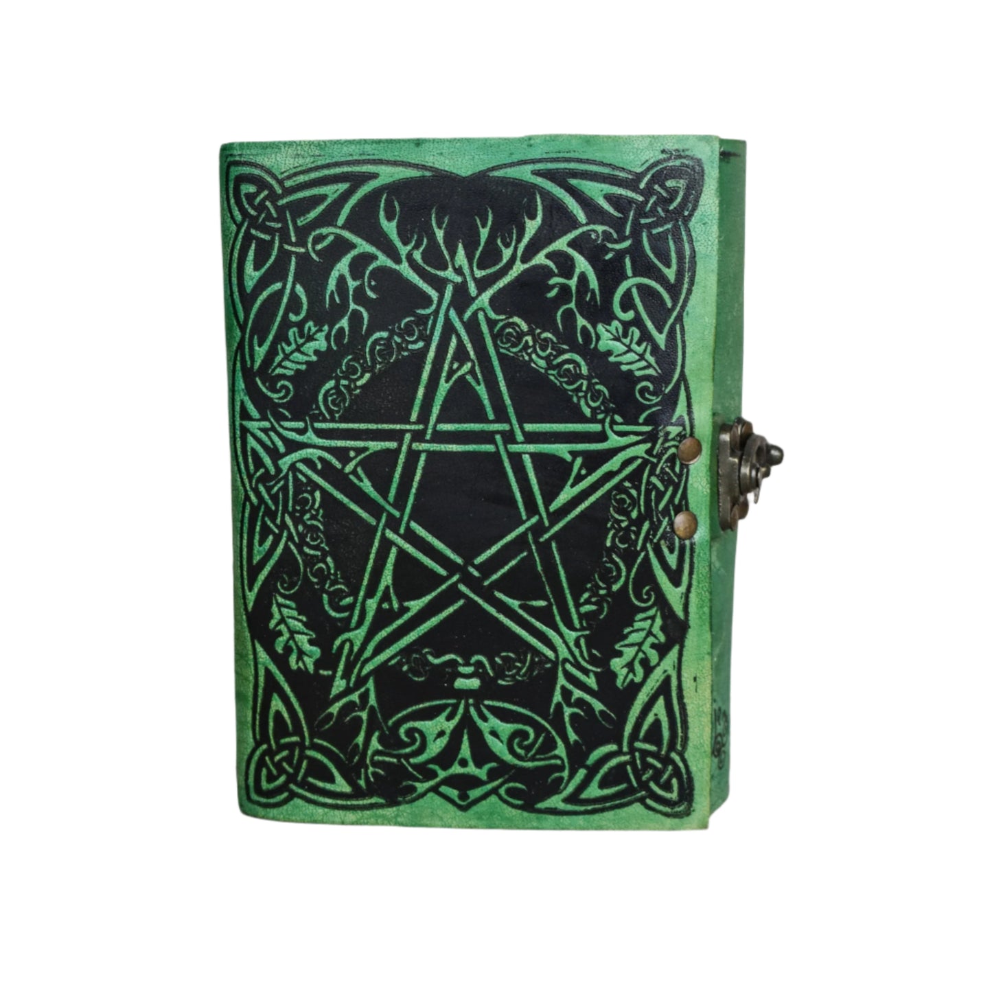 "Earth Pentacle" Leather Journal