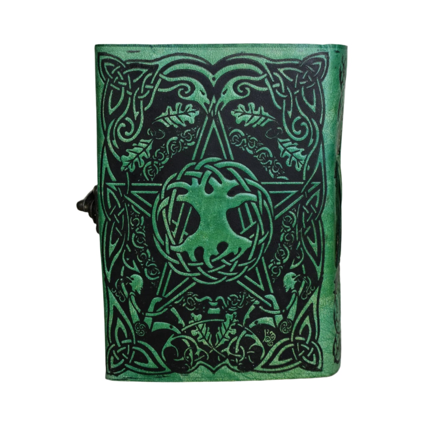 "Earth Pentacle" Leather Journal