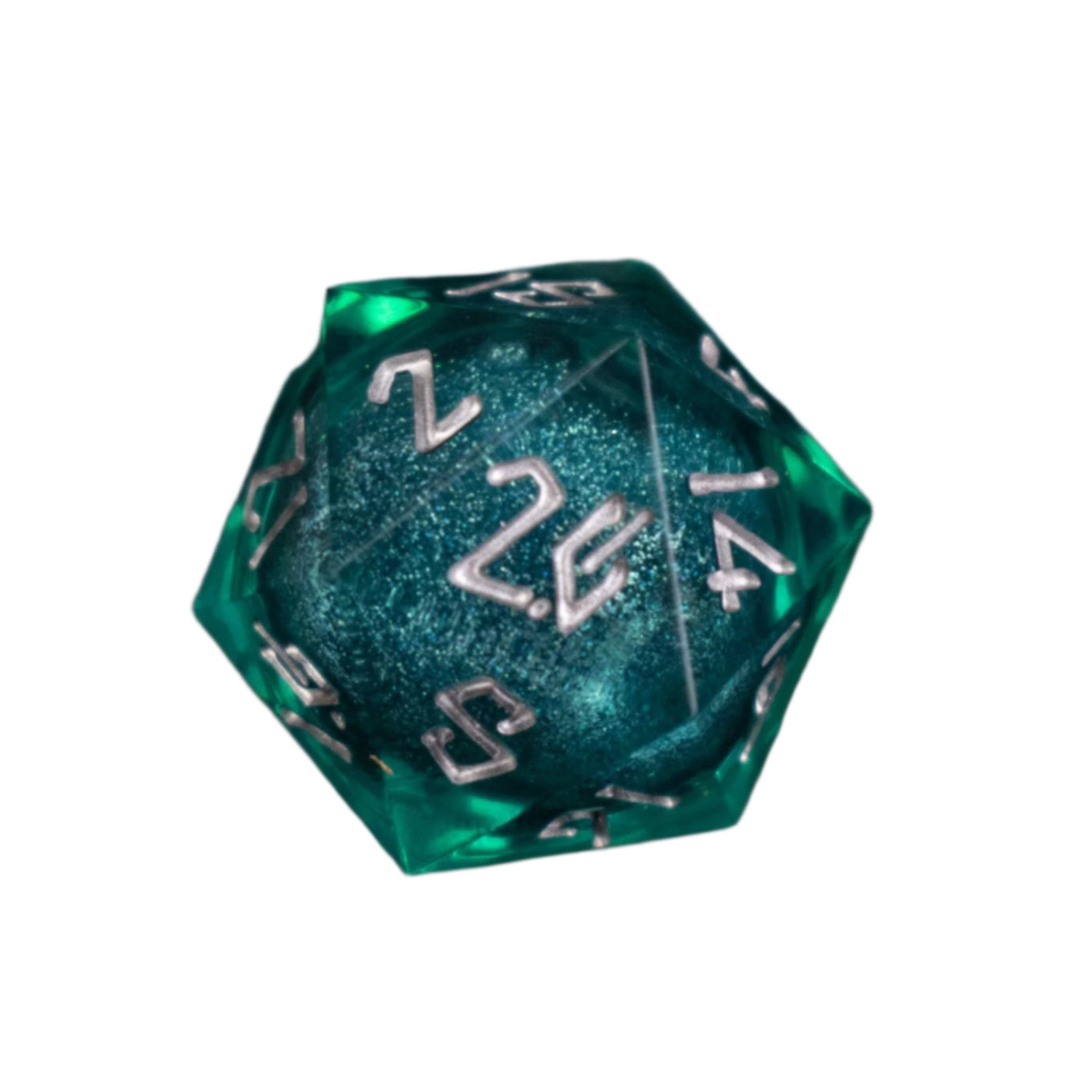 Forbidden Lake Liquid Core Dice Set