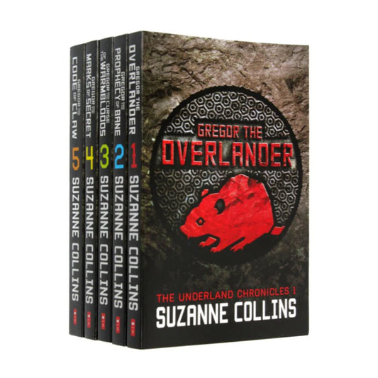 Suzanne Collins The Underland Chronicles 5 Book Set UK edition paperback