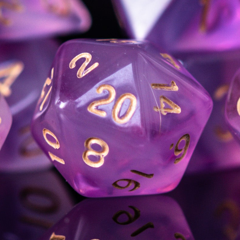 Pre-Order || Elixir of Resistance Acrylic Dice Set