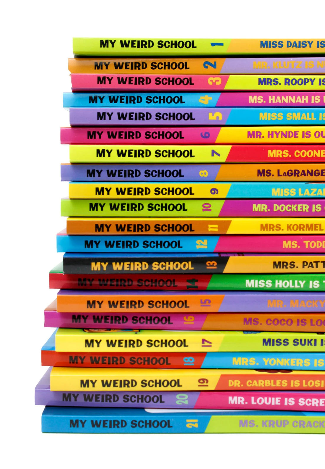 My Weird School 21 Book Set - by Dan Gutman – Paperback