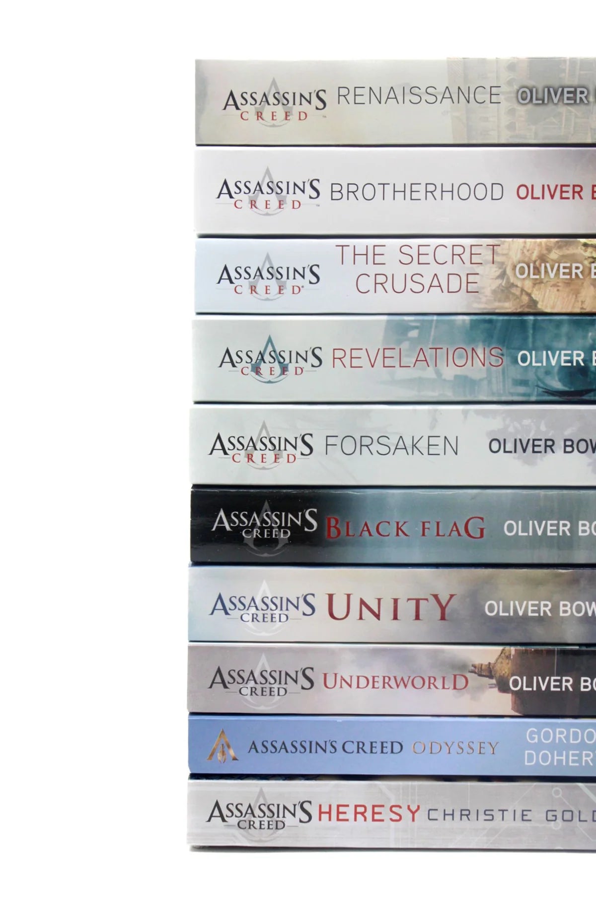 Assassins Creed 10 Book Collection Pack Set - Official - Oliver Bowden - Paperback