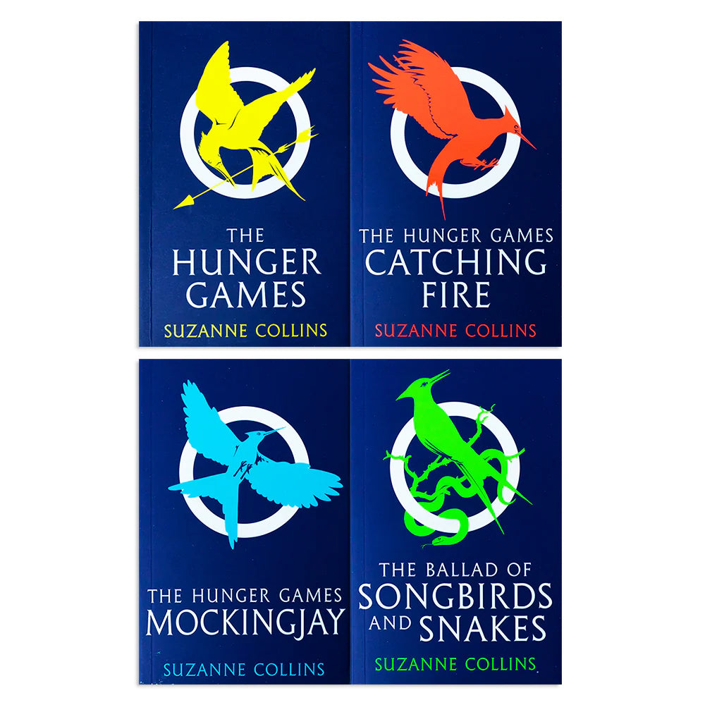 Bundle - The Hunger Games: The Complete Series Seven Book Set With Tote