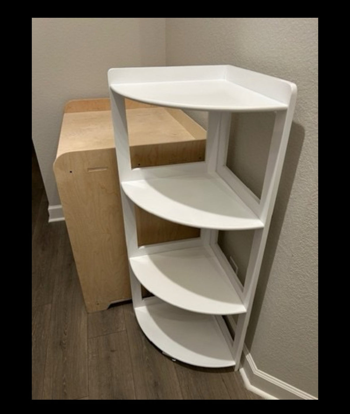 Custom for Patrice- corner cabinet- 200.00