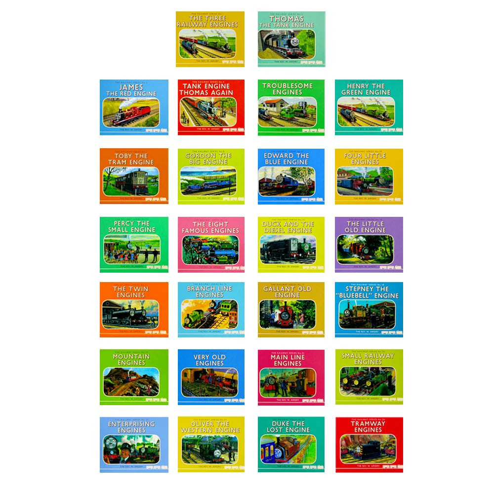 Thomas the Tank Engine Classic Set Railway Series – 26-Book Boxed Set - by W. Awdry - 26 Books