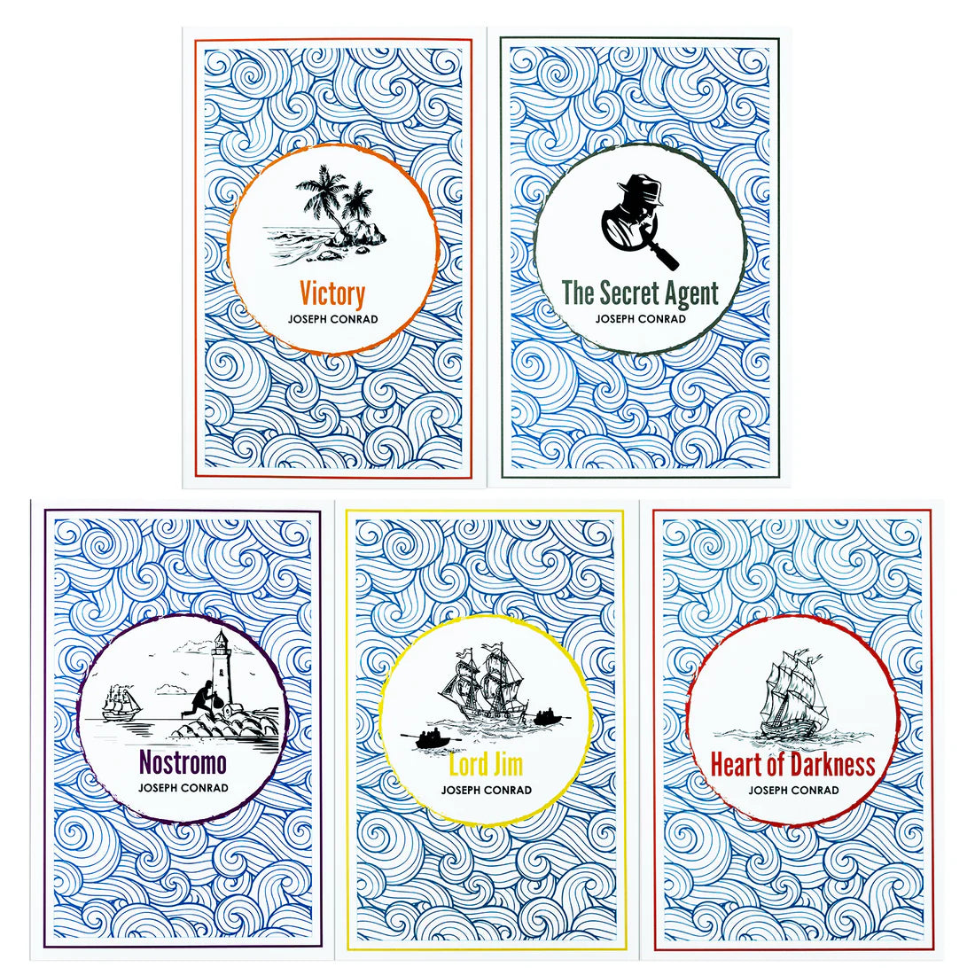Joseph Conrad: The Complete Collection – 5 Book Classic Literature Box Set -  By Joseph Conrad - Paperback