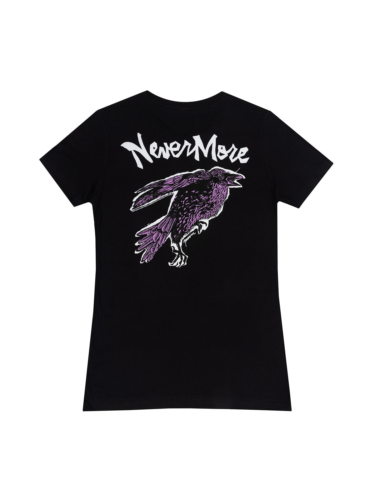Edgar Allan Poe Nevermore Raven Women's Crew T-Shirt