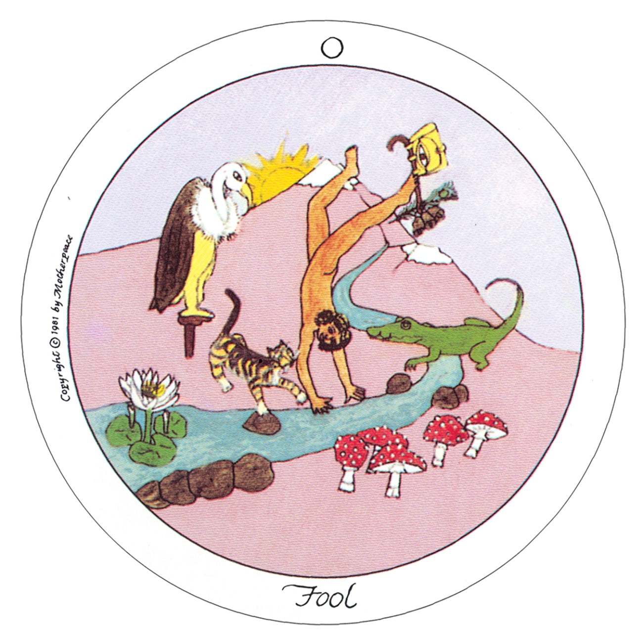 Motherpeace Round Tarot Set - Book and Deck