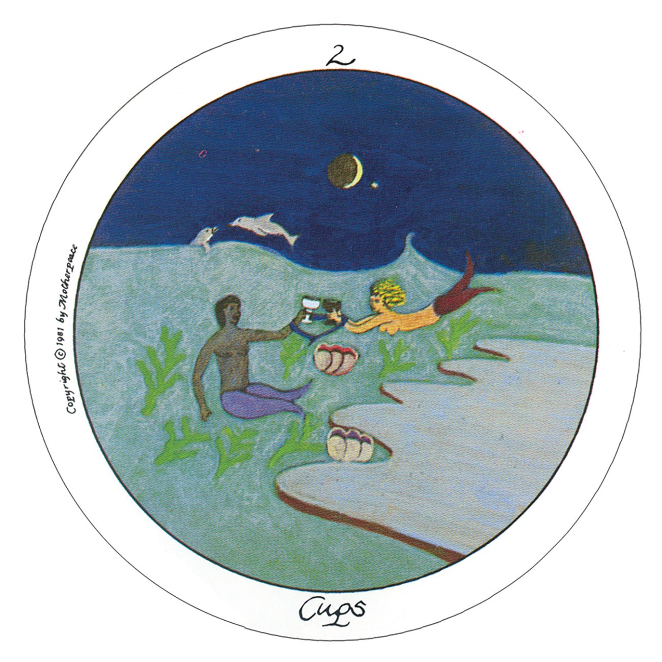 Motherpeace Round Tarot Set - Book and Deck