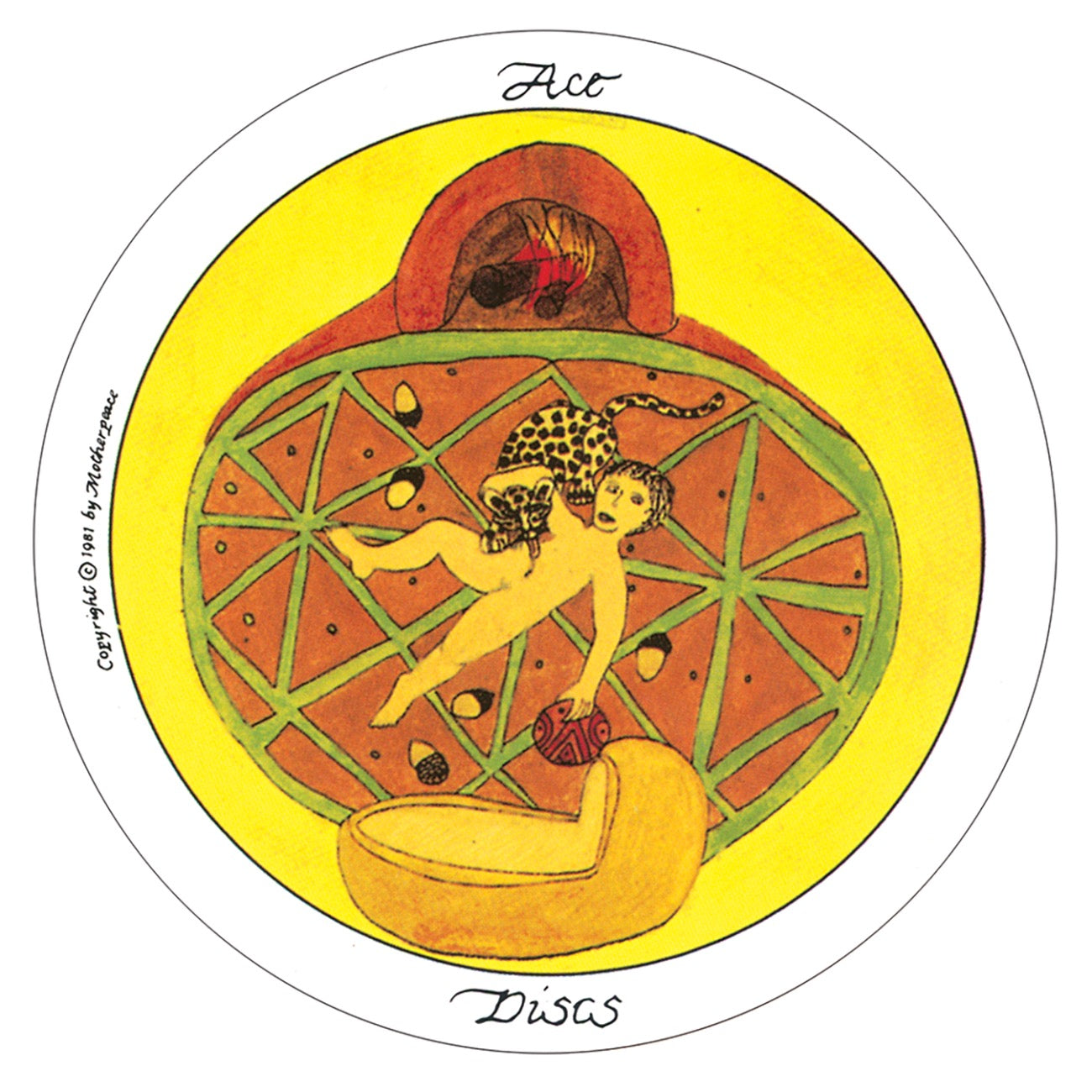 Motherpeace Round Tarot Set - Book and Deck