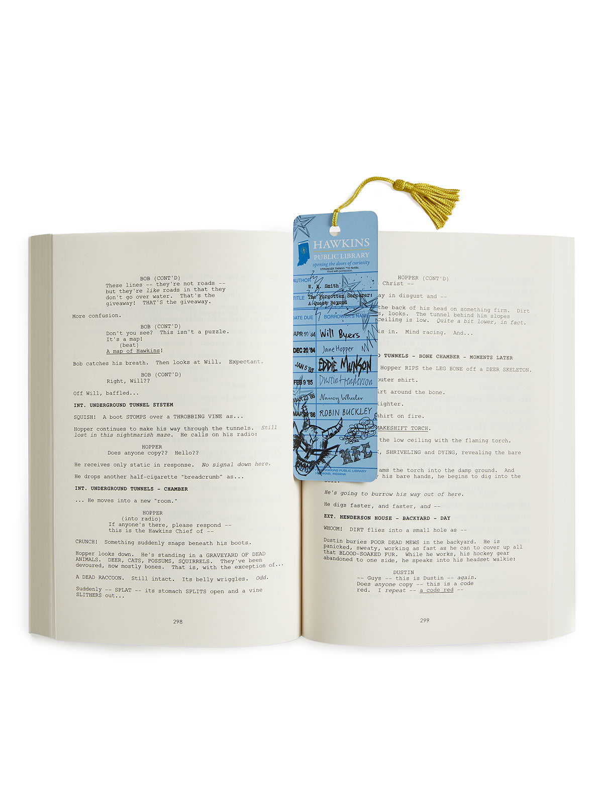 Stranger Things: Hawkins Public Library Bookmark