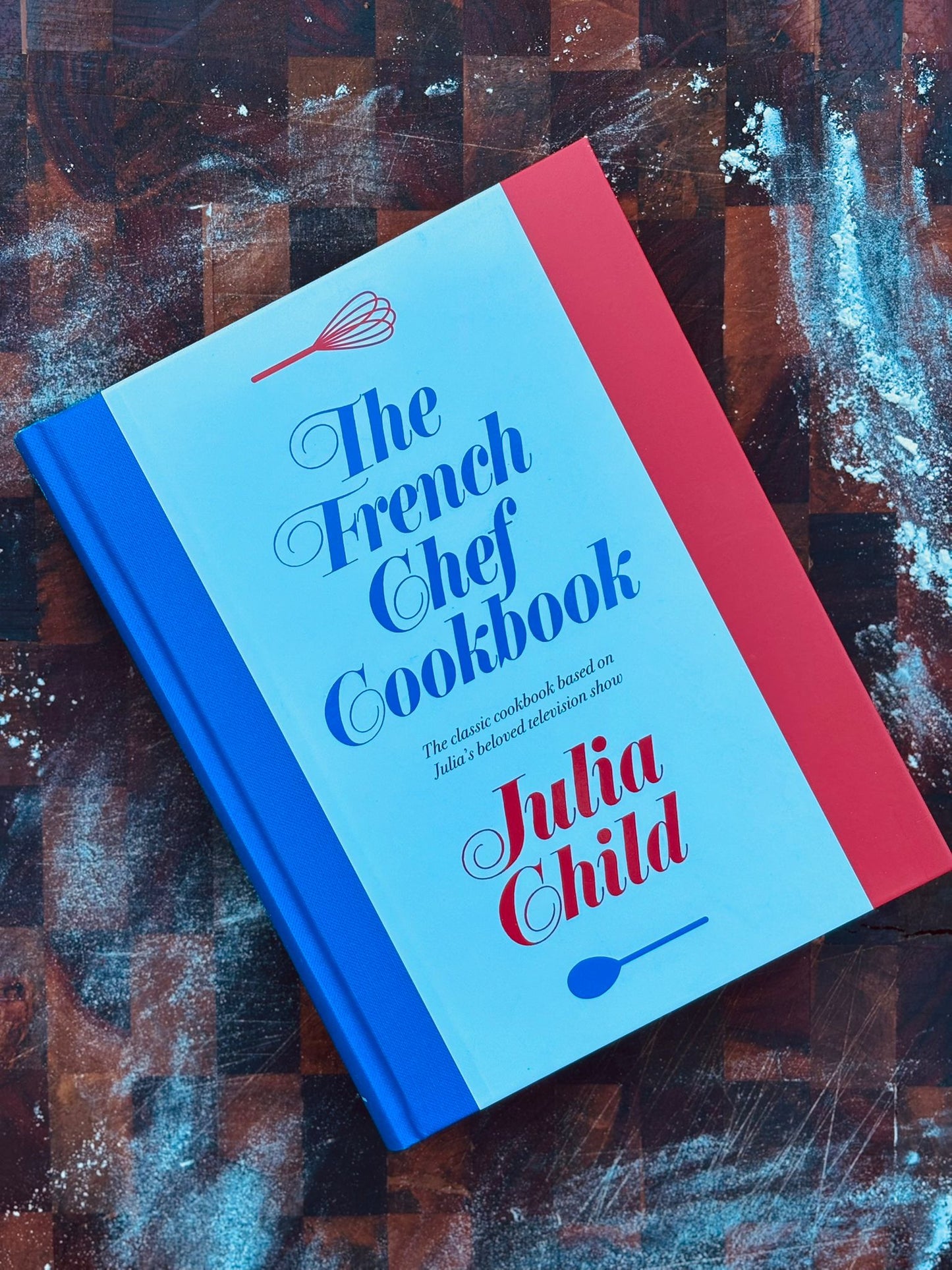 Julia Childs in three Harcover Books: The French Chef Cookbook, Mastering the Art Of Frecnh Cooking Volumes One and Two. Three Beautiful Enormous Books!
