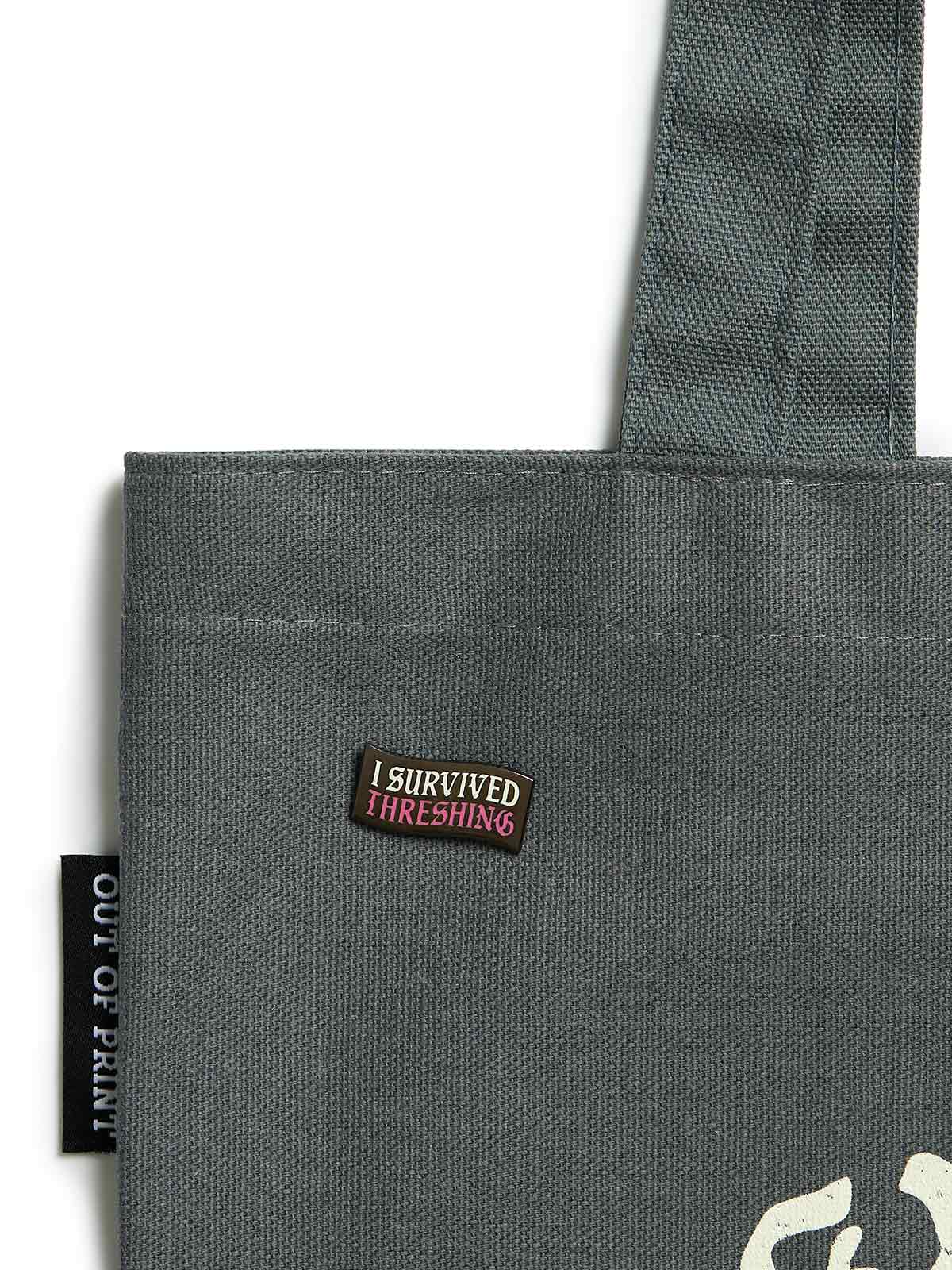 Fourth Wing: I Survived Threshing Enamel Pin