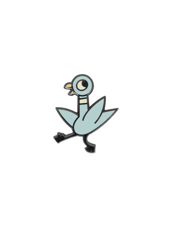 Pigeon Enamel Pin - Mo Willems