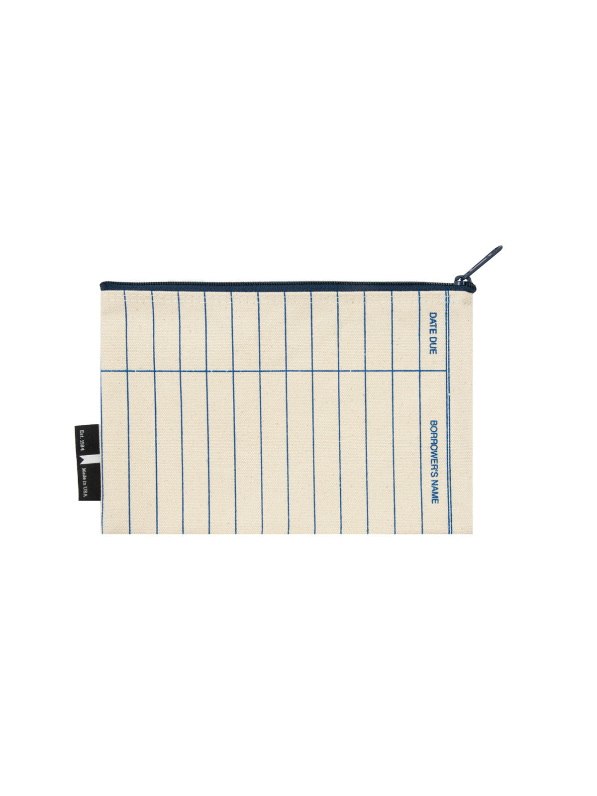 Library Card: Natural - Pouch